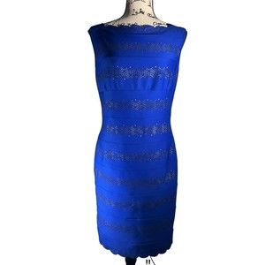 Bloomingdale's Tadashi Shoji Blue Dress